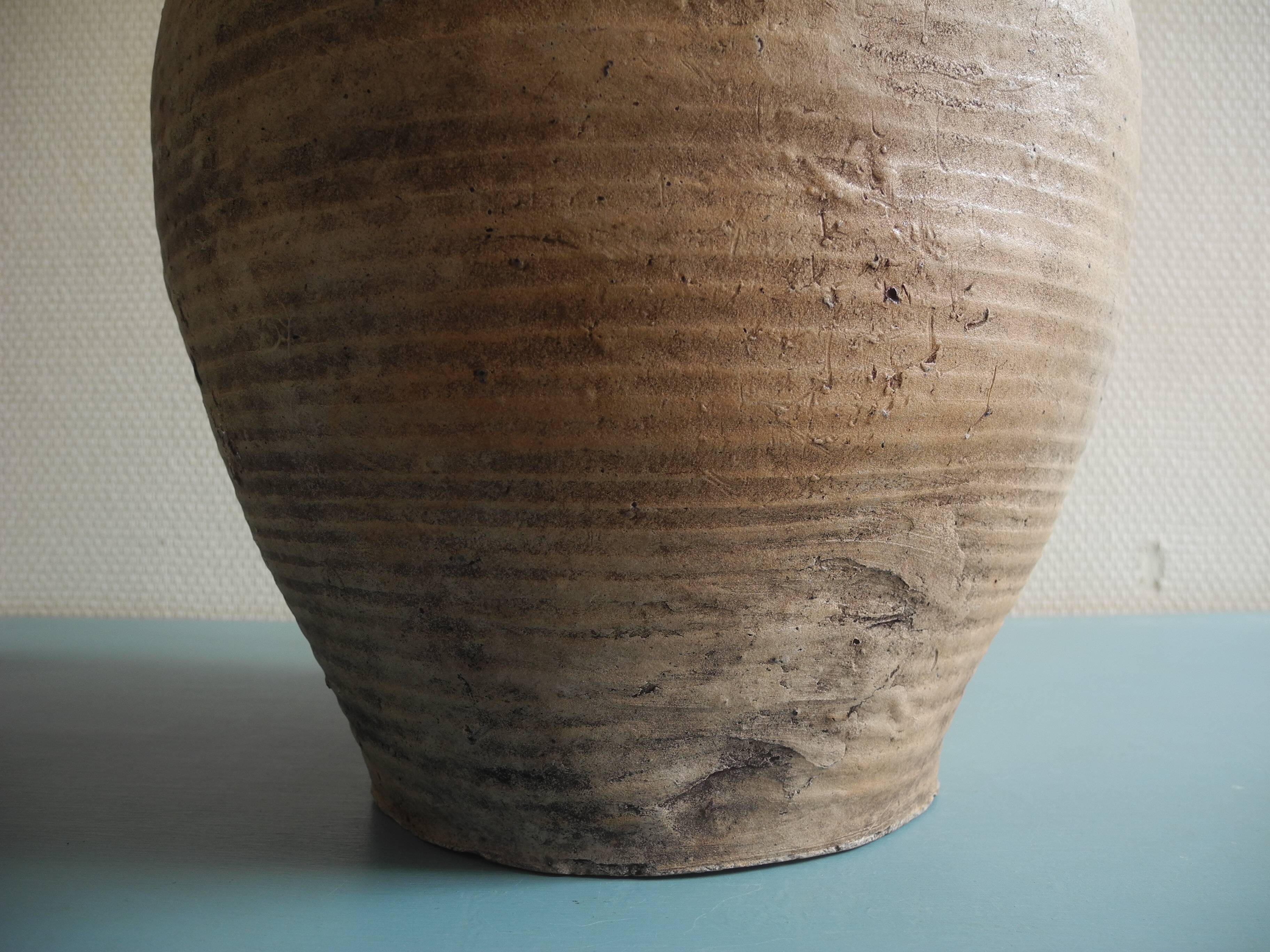 old jar rustic decoration antique toupine French jar