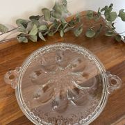 Dish, vintage egg display