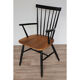 Fauteuil vintage en bois vers 1960