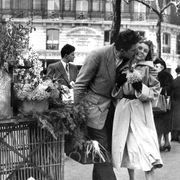 Photograph, “Les jonquilles” Paris, 1954 / Homage to Robert Doisneau / 15 x 20 cm / B&W