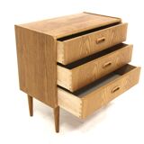Commode scandinave en chêne, Suède, 1960