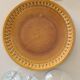 Vintage ceramic plate pair honey - Kera Vitral, Czechoslovakia
