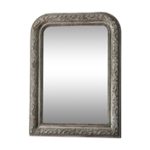 Antique silver mirror 62x82cm