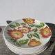 8 Moulin des Loups flower-patterned dinner plates