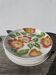 8 Moulin des Loups flower-patterned dinner plates