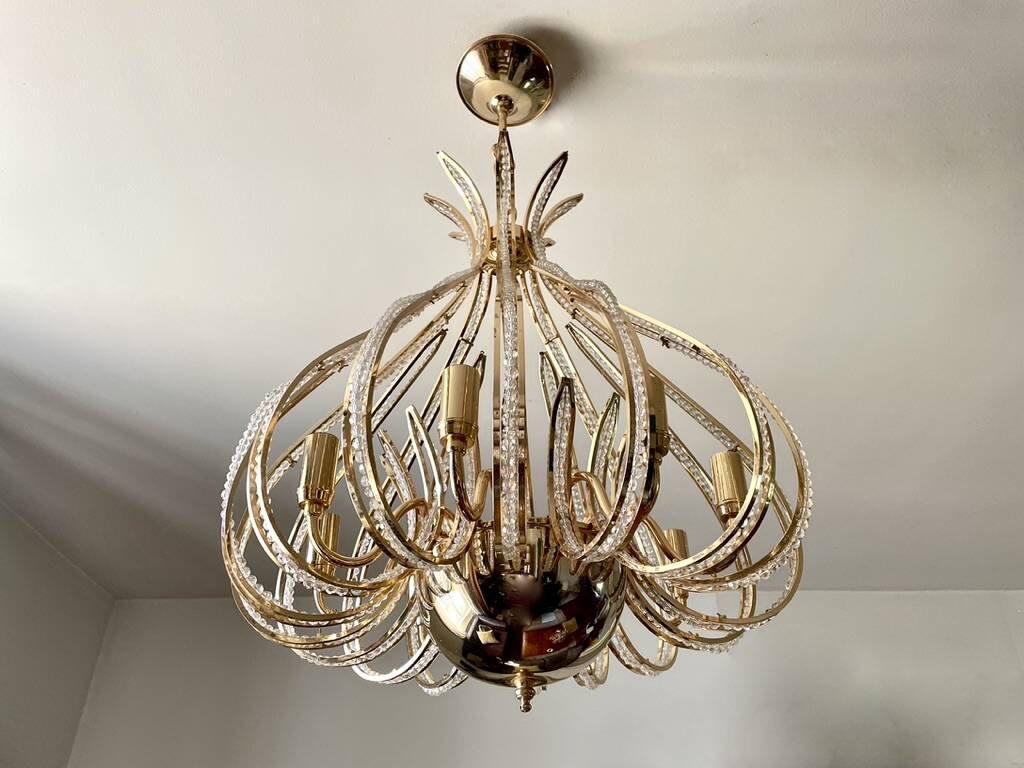 Italian crystal lustre, 1990