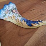 Pair of bouquet holders in Nevers earthenware - By Amand Hiver