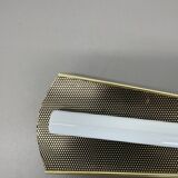 Set of 2 large 37 cm honeycomb theatre wall light elements, Germany, 1950