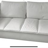 Ligne Roset 2-seater leather sofa