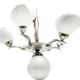Chandelier Art Déco, Pologne, années 1950