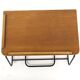 Wall shelf, Scandinavian teak bedside table, Sweden, 1950
