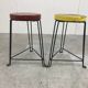 Pair of mid century industrial stools, 1950s