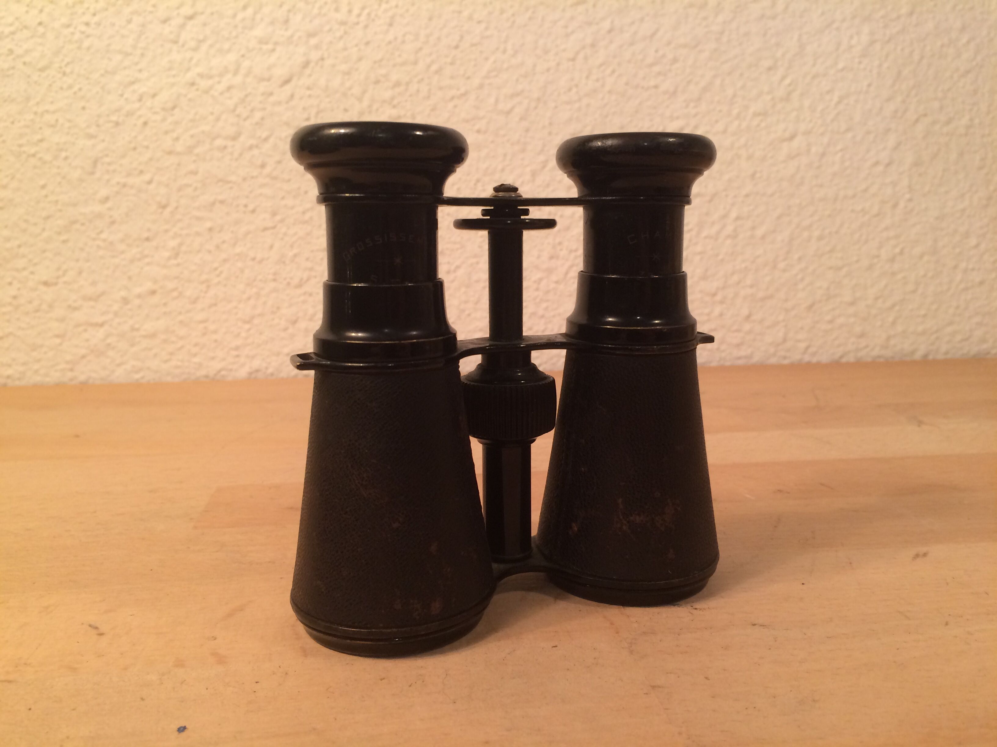 Pair of vintage military binoculars object of curiosity