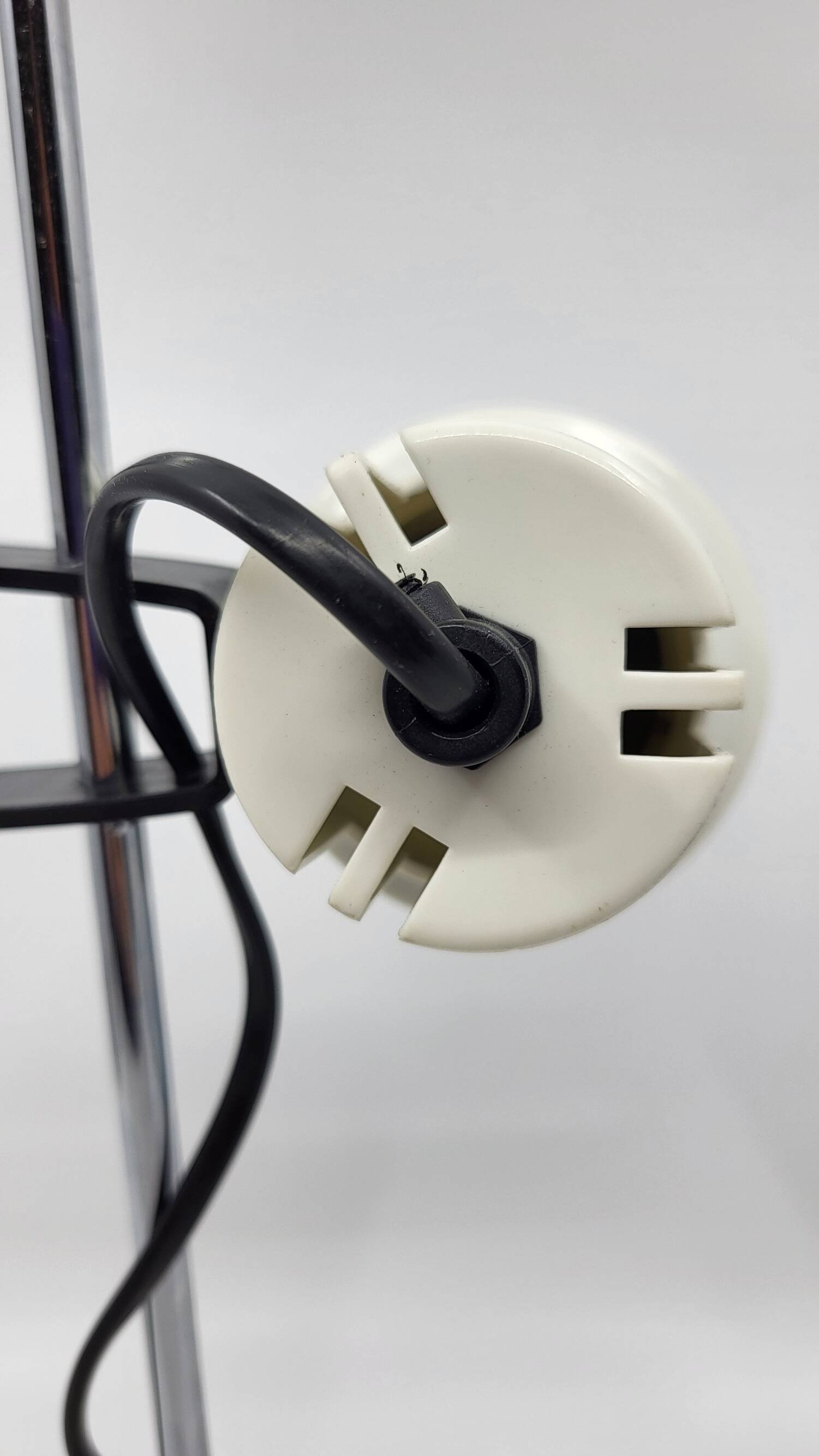 Adjustable table lamp signed white CGM 1970/80 Space Age, Mid Century, Vintage