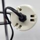 Adjustable table lamp signed white CGM 1970/80 Space Age, Mid Century, Vintage