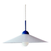 Suspension en métal perforé ,années 80.