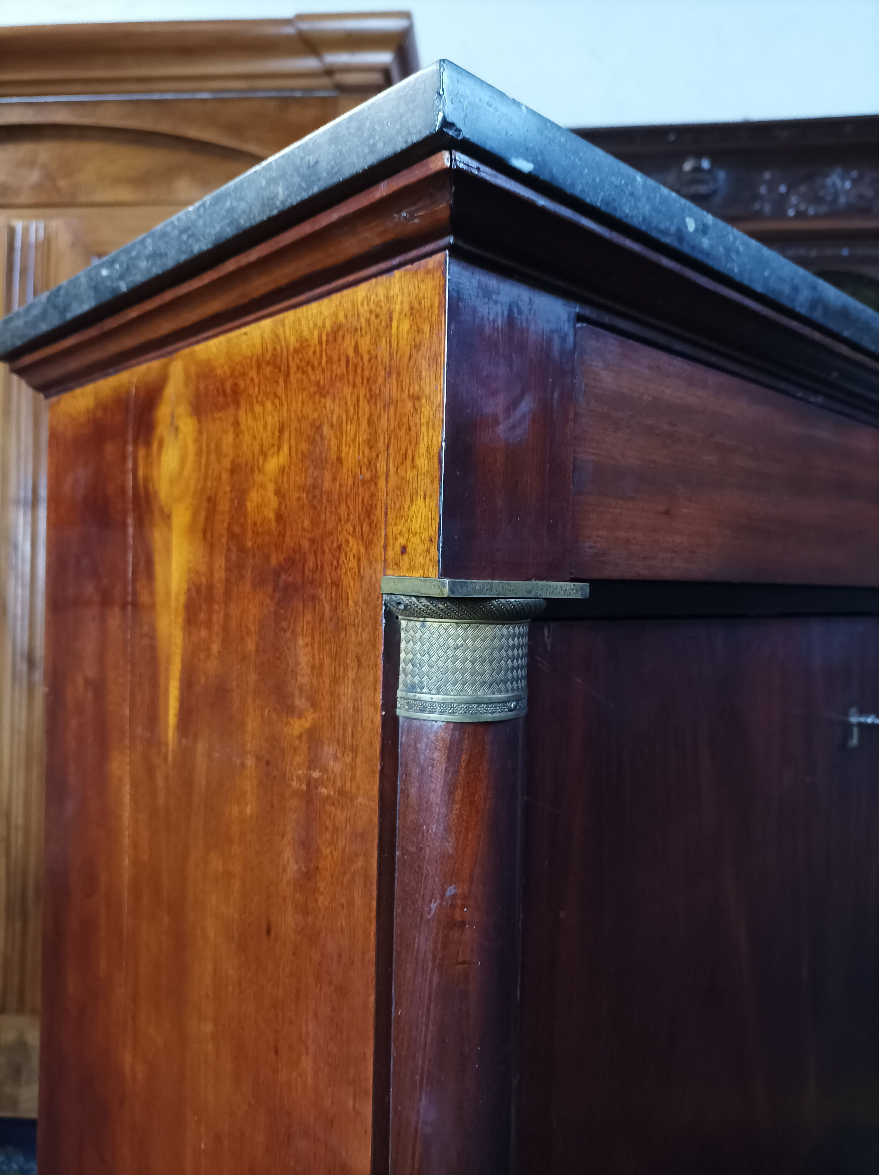 Secretaire Empire en acajou