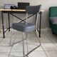 Chaise Designer "Ronéo" années 50 – style industriel - mid-century