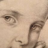 Portrait dessin ancien