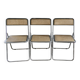 3 Elios Colle folding chairs by Elsa Italy, 70s-80s