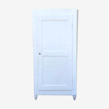 Old white wardrobe