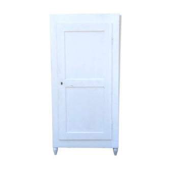 Old white wardrobe