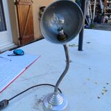 Vintage Aluminum Lamp from the 60s