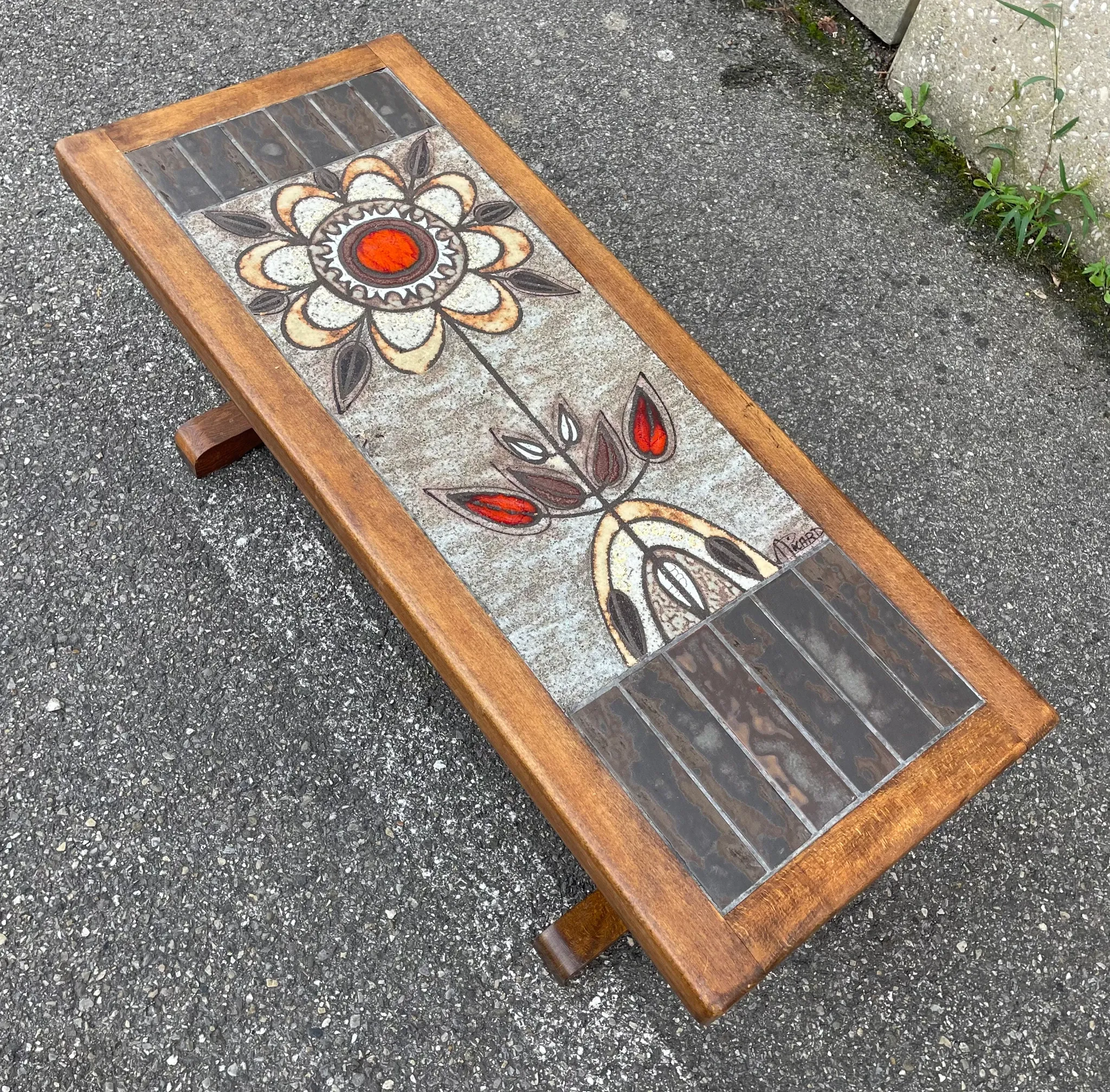 Table basse en céramique Picard