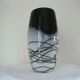 Vase graphique de Murano