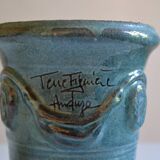 Vase poterie d'anduze terre figuière pot vasque