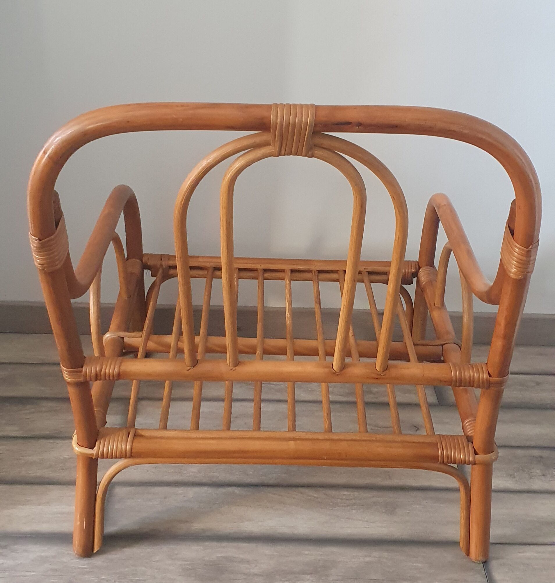 Rattan armchair