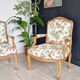 Paire fauteuils anciens