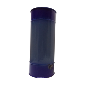 Blue enamelled umbrella holder