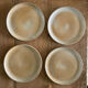 Lot de 4 assiettes Grès du marais France