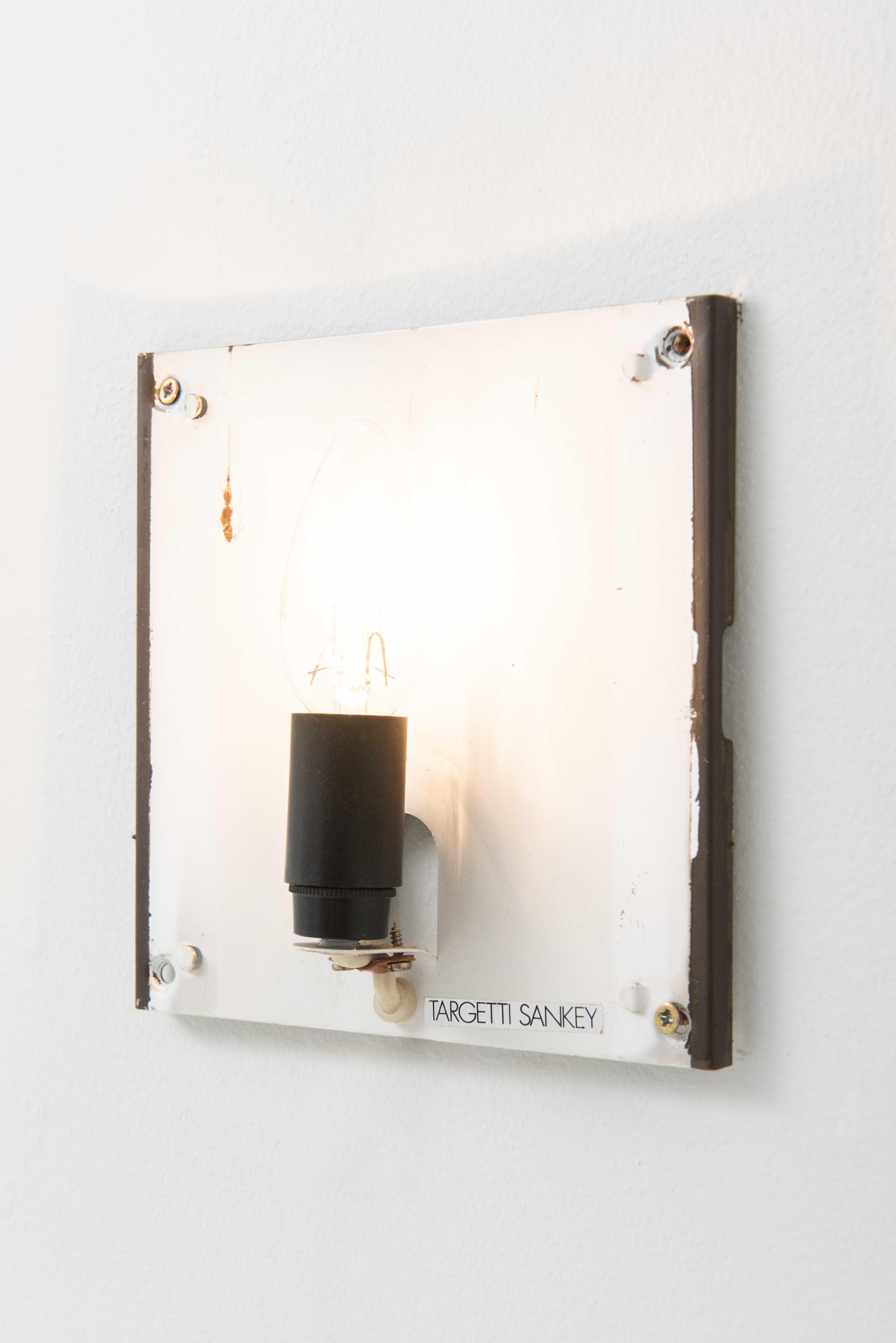 Wall lamp by Targetti Sankey, Italy - 1970's