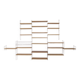 Modular wall shelf String.