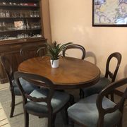 Set of 6 English chairs, Louis Philippe period