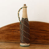 Vintage scoubidou bottle