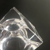 Beau cendrier cristal daum de la cubic collection