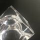 Beau cendrier cristal daum de la cubic collection