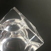 Beau cendrier cristal daum de la cubic collection