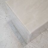 Italian Marble Side Table or Pedestal, 1980's