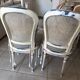 Lot de 6 chaises style Louis XVI avec cannage