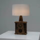 Scandinavian ceramic table lamp