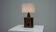 Scandinavian ceramic table lamp