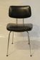 Black skai chair