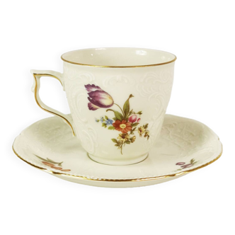 Coffee and tea cup, Rosenthal, Germany, 1950s.
