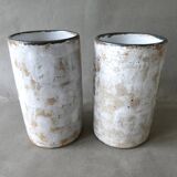 Set of 2 Kostanda ceramic mugs, 60s