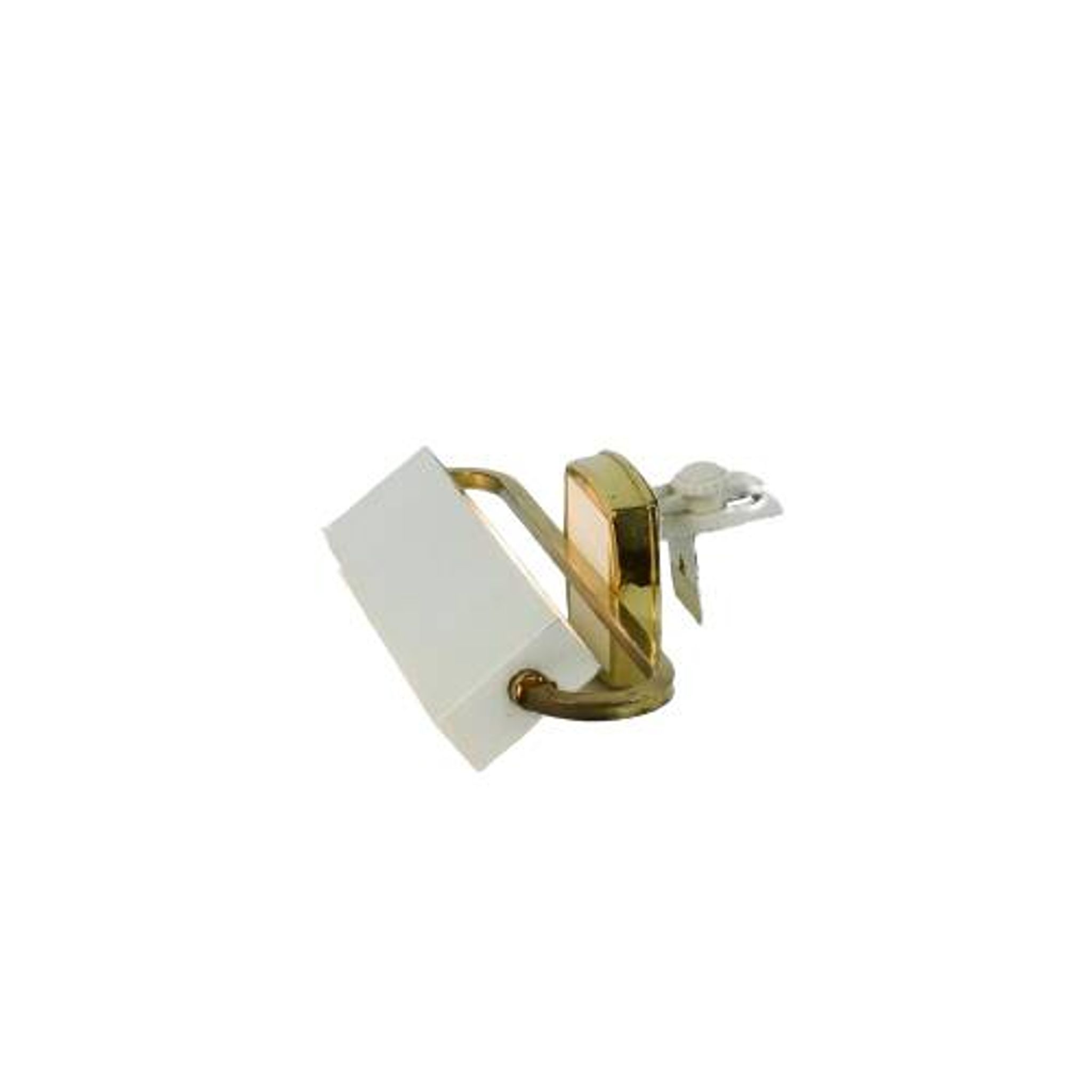 Lampe à pince en laiton, 1950 pour étagère, string