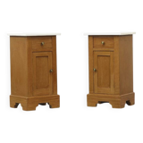 Set of 2 Painted Nightstands